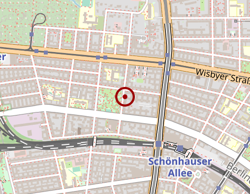 Karte: mevanta Kiezpflege in Pankow