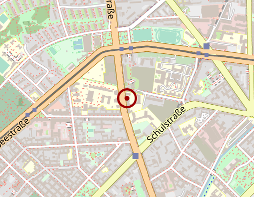 Karte: AWO Gemeinnützige Pflegegesellschaft mbH Sozialstation Wedding