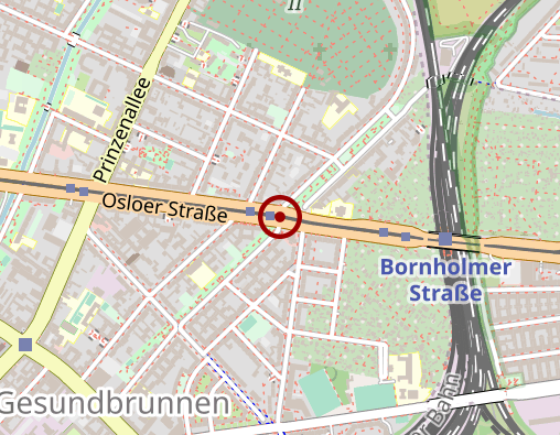 Karte: Seniorenzentrum Grüntaler Straße