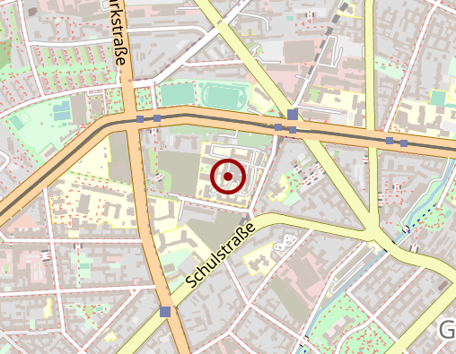 Karte: Jüdisches Krankenhaus Berlin - Stiftung des bürgerlichen Rechts