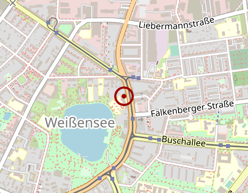 Karte: ABC Blindenwohnstätte in Weißensee gemeinn. Betriebs GmbH