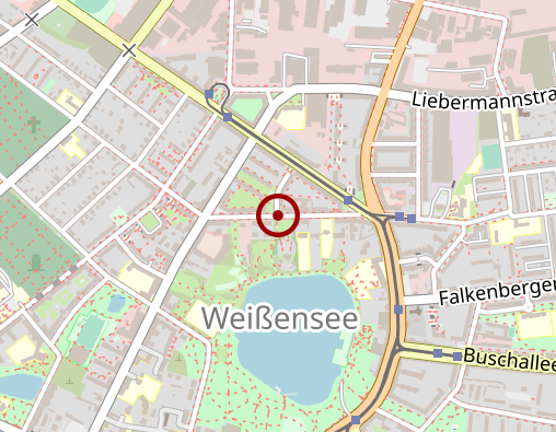 Karte: Schlüsseldienst Pankow Weißensee