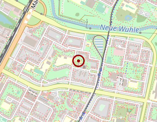 Karte: Seniorenheim Schleusinger Straße