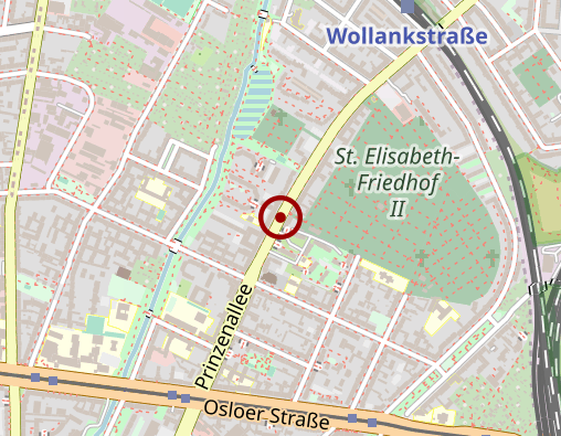 Karte: Pflegestation Chek GbR Liouba & Guiselle Caceres Chek