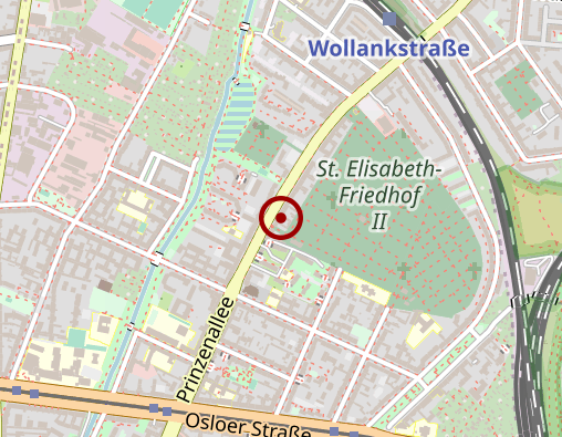 Karte: Bestattungshaus Wedding, Inh. Stefan Bohle