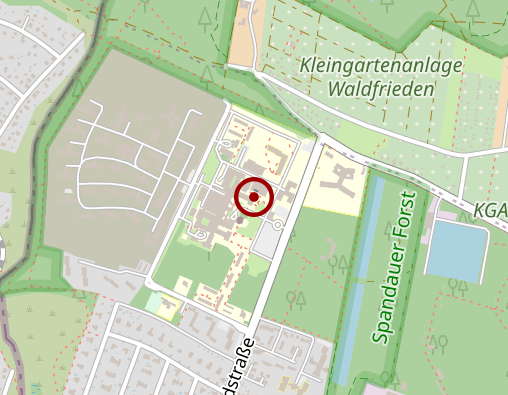 Karte: Diakoniestation Johannesstift/ Falkenhagener Feld