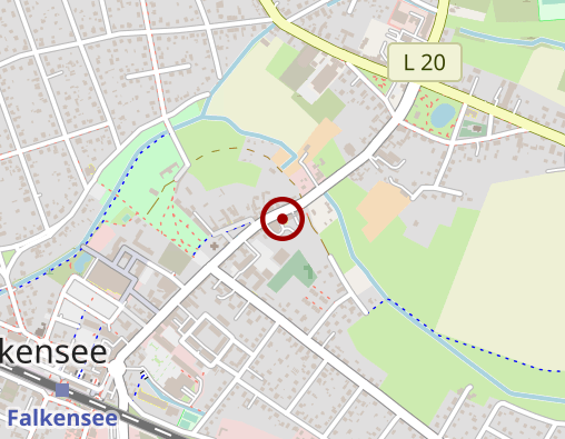 Karte: Lebenshilfe HVLeV,Familienunterst.Dienst Falkensee