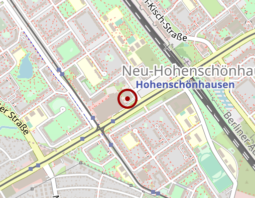 Karte: domino Center Berlin-Hohenschönhausen