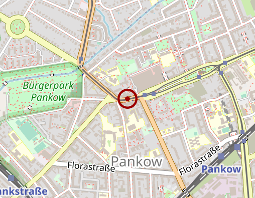 Karte: Caritas-Klinik Maria Heimsuchung Berlin-Pankow