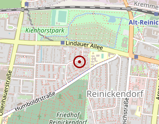 Karte: Schlüsselzentrale Reinickendorf