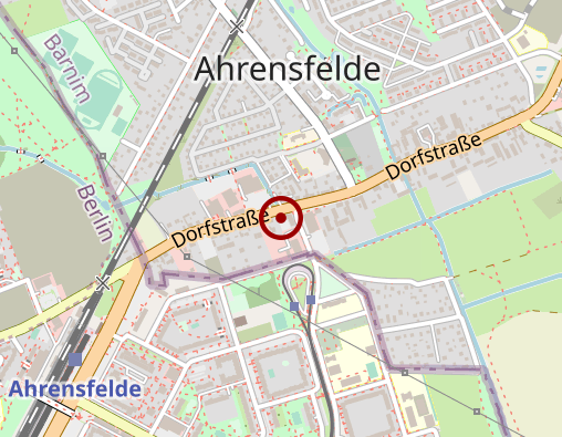 Karte: eventus Hauskrankenpflege