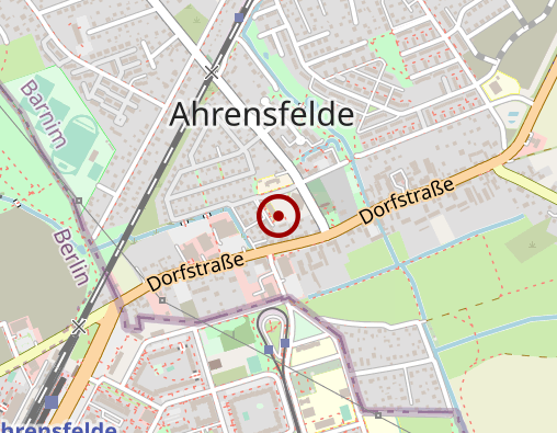 Karte: Tagespflege Ahrensfelde