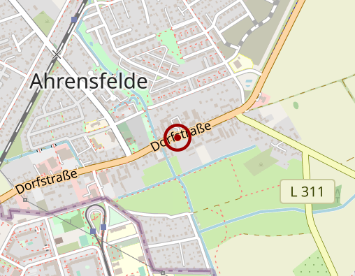 Karte: Bretschneider Ilona Praxis für Physiotherapie