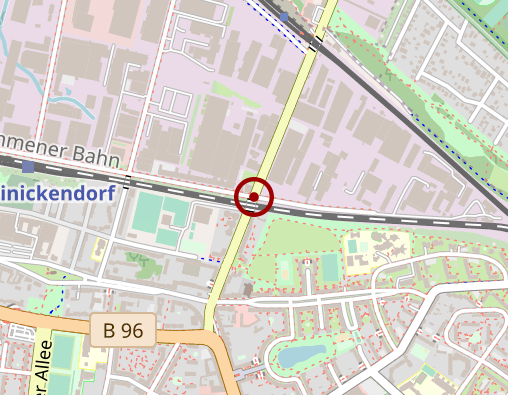 Karte: Zentrale Anlaufstelle Hospiz