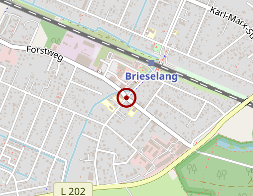 Karte: Johanniter-Pflegedienst Brieselang