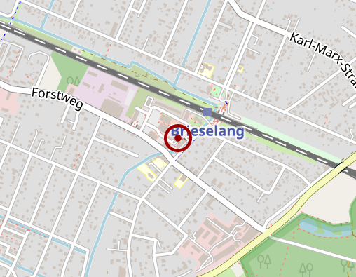 Karte: Sozialstation Brieselang
