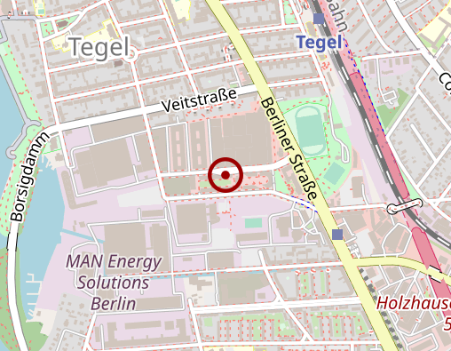 Karte: Betreuungsdienst Berlin Nord BL GmbH