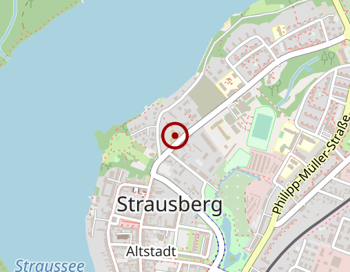 Karte: Stephanus gGmbH, Seniorenzentrum Dietrich Bonhoeffer