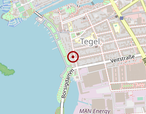 Karte: Diakonie Haltestelle Reinickendorf