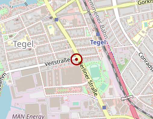 Karte: APOTHEKE AM BORSIGTURM