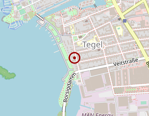 Karte: Tagespflege Tegeler See