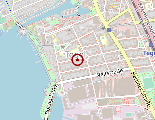 Karte: Caritas-Sozialstation Tegel