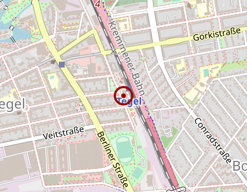 Karte: domino-world Club Tegel