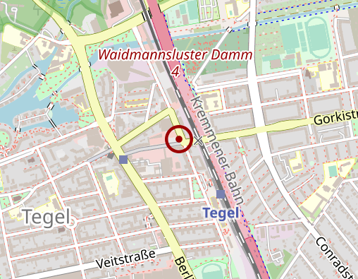 Karte: Apotheke im Tegel-Center