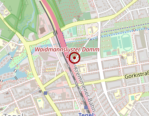 Karte: Am Pfötchenhain Tierfriedhof