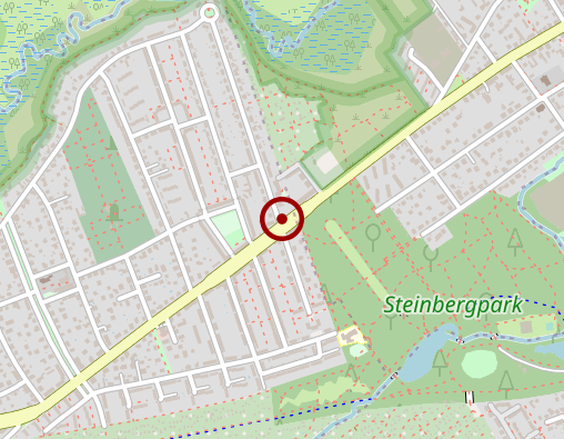 Karte: AWO Gemeinnützige Pflegegesellschaft mbH Sozialstation Waidmannslust/Tegel