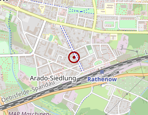 Karte: HORIZONT e.V. Ergotherapie