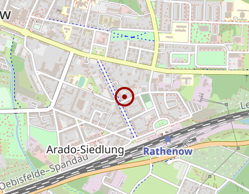 Karte: ASB Ortsverband Rathenow e.V. Wohlfahrtsorganisation