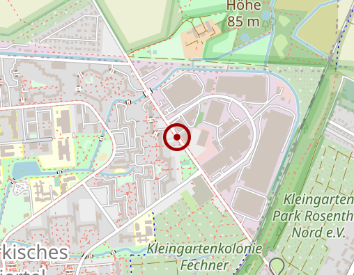 Karte: Schlüsselzentrale Reinickendorf Märkisches Viertel