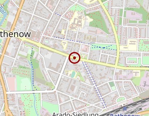 Karte: Gerontopsychiatrische Tagespflege "Treff an der Rathenower Stadtschleuse"