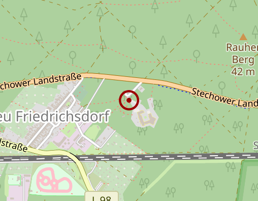 Karte: Seniorenpflegezentrum Stadtforst Haus Waldblick und Haus Wiesengrund