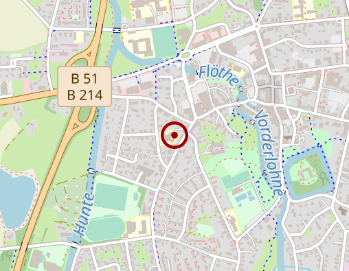 Karte: Ambulanter Pflegedienst Diepholz