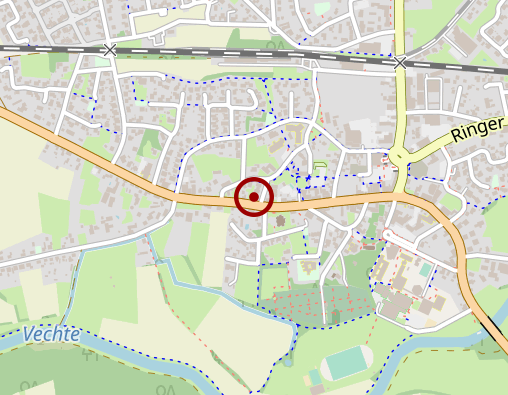 Karte: ÖPE Ökumenischer Pflegedienst Emlichheim und Umgebung / Grafschaft Bentheim Emsland gGmbH