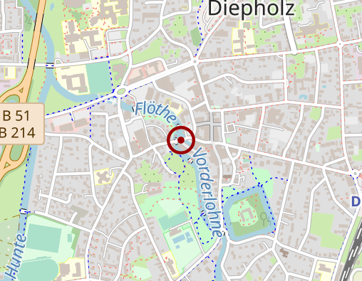 Karte: Caritas Nordkreis Pflege GmbH Tagespflege St. Josef