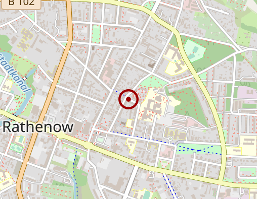 Karte: ASB Ortsverband Nauen e.V. Kranken und Behindertenfahrdienst Rathenow Krankenfahrdienst