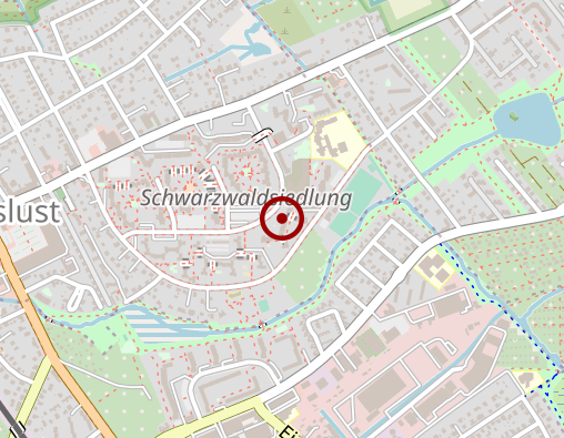 Karte: Schlüsselzentrale Reinickendorf Waidmannslust