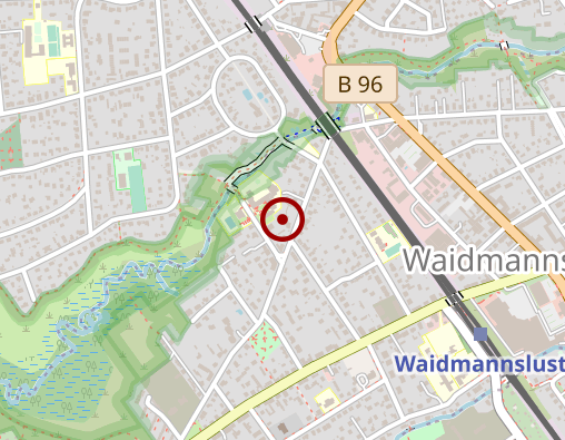 Karte: Caritas-Seniorenheim Franz-Jordan-Stift