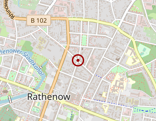 Karte: pflegeteam havelland gmbh Ambulanter Pflegedienst Rathenow