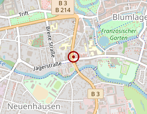 Karte: Praxis für heilkundliche Psychotherapie Fee Pilchowski HP Psych.