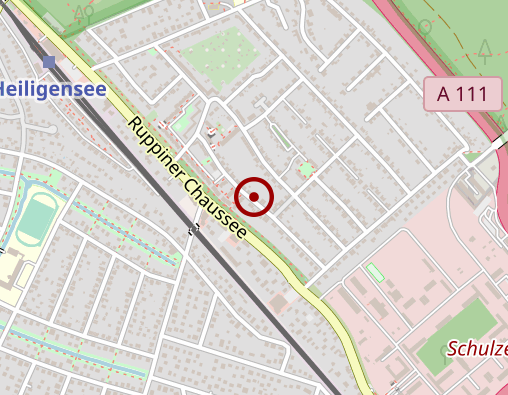 Karte: Schlüsselzentrale Reinickendorf Heiligensee