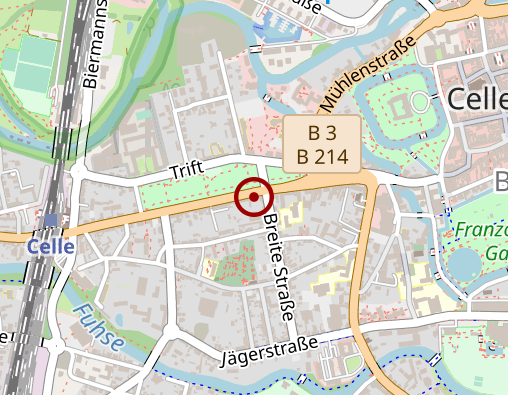 Karte: Celler Schlüsseldienst, Seger Elke