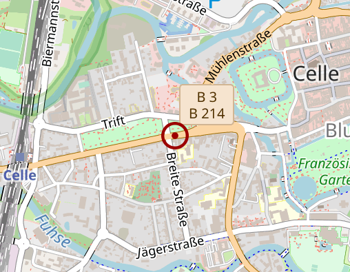 Karte: Georg-Wilhelm Apotheke