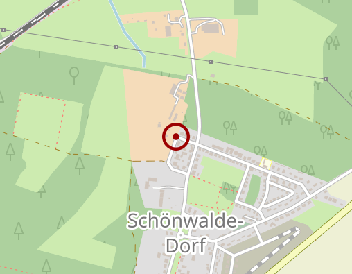 Karte: Tagespflege "Am Gut Schönwalde"