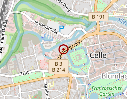 Karte: Zahnärztehaus Celle