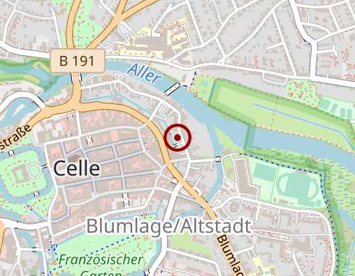 Karte: Kneipp-Verein Celle e.V. Betreuungsverein