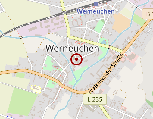 Karte: Diakoniezentrum Werneuchen, Wohnen und Pflege gGmbH